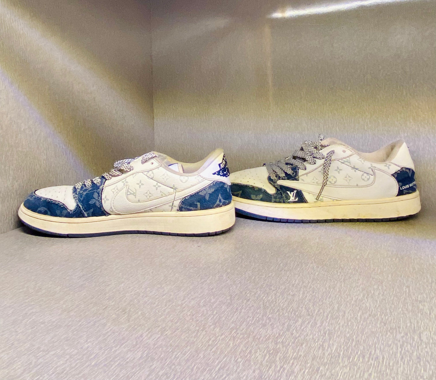 NIKE AJ1 X LOUIS VUITTON X TRAVIS(RARE🔥)