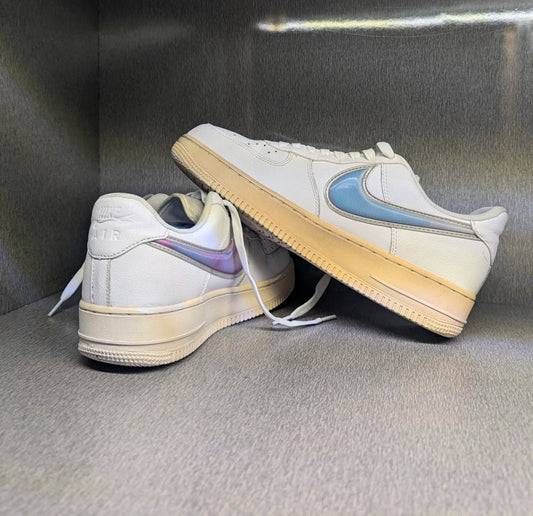 NIKE AIR FORCE 1 REFLECTIVE SWOOSH